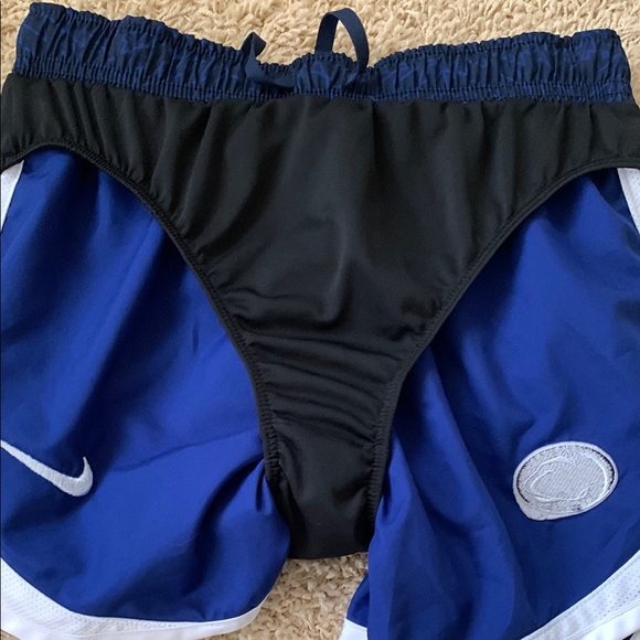 Nike Penn State Women's Navy and White Athletic running Shorts women’s SZ XS - Picture 6 of 7